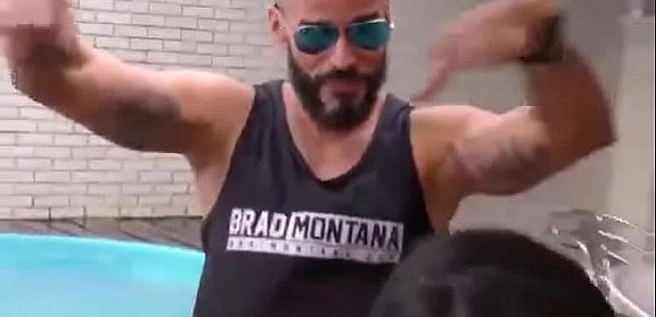 O papai levou a enteada para fuder